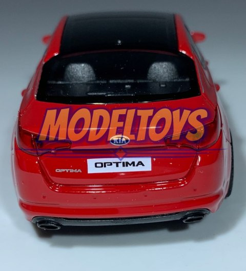 KIA Optima czerwona 1:34 Welly 43636 KIA Optima czerwona 1:34 Welly 43636