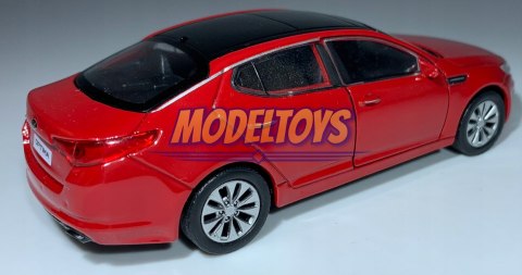 KIA Optima czerwona 1:34 Welly 43636 KIA Optima czerwona 1:34 Welly 43636
