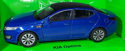 KIA Optima niebieska 1:34 Welly 43636