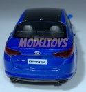 KIA Optima niebieska 1:34 Welly 43636