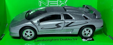 Lamborghini Diablo SV srebrny 1:34 Welly 49768