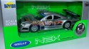 Mercedes-Benz CLK-GTR srebrny 1:34 Welly 43684