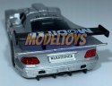 Mercedes-Benz CLK-GTR srebrny 1:34 Welly 43684