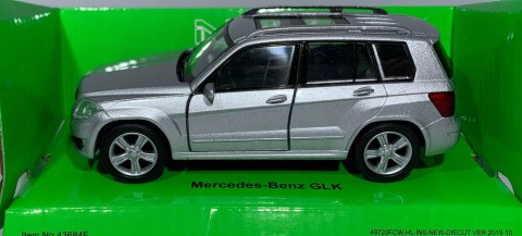 Mercedes-Benz GLK srebrny 1:34 Welly 43684F