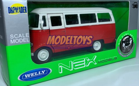 Mercedes-Benz L319 czerwony 1:34 Welly 43755WV Mercedes-Benz L319 czerwony 1:34 Welly 43755WV