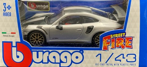 PORSCHE 911 GT2 RS model metalowy 1:43 Bburago