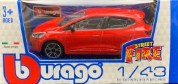 RENAULT Clio model metalowy 1:43 Bburago