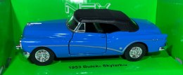 BUICK Skylark soft top 1965 blue 1:34 Welly 43664F