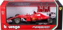 Bolid F1 Ferrari SF70H Raikkonen 2017 BBurago 1:18