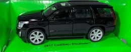 Cadillac Escalade 2017 czarny 1:34 Welly 43751