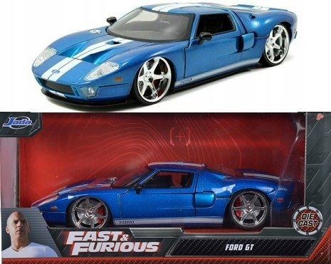 FORD GT 2005 Fast & Furious Toretto JADA 1:24 FORD GT 2005 Fast & Furious Toretto JADA 1:24
