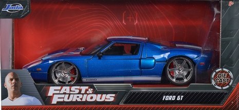 FORD GT 2005 Fast & Furious Toretto JADA 1:24 FORD GT 2005 Fast & Furious Toretto JADA 1:24