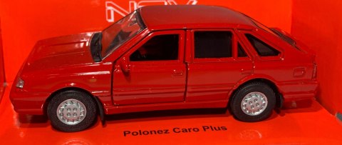 Polonez Caro Plus czerwony 1:34 Welly 43613