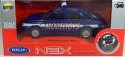 Polonez Caro Plus granat POLICJA 1:34 Welly 43613 Polonez Caro Plus granat POLICJA 1:34 Welly 43613