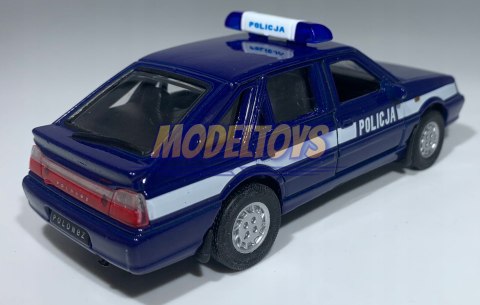 Polonez Caro Plus granat POLICJA 1:34 Welly 43613 Polonez Caro Plus granat POLICJA 1:34 Welly 43613