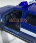 Polonez Caro Plus granat POLICJA 1:34 Welly 43613 Polonez Caro Plus granat POLICJA 1:34 Welly 43613