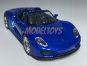 Porsche 918 Spyder niebieskie 1:34 Welly 43702F