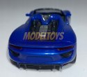 Porsche 918 Spyder niebieskie 1:34 Welly 43702F