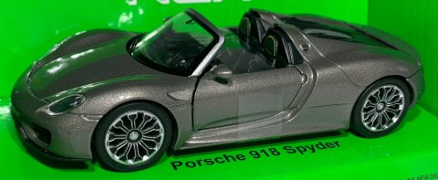 Porsche 918 Spyder złote 1:34 Welly 43702F