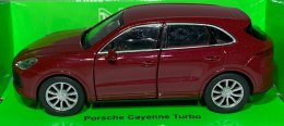 Porsche Cayenne Turbo czerwony 1:34 Welly 43773F