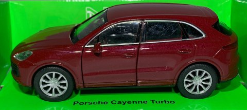 Porsche Cayenne Turbo czerwony 1:34 Welly 43773F