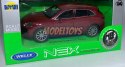 Porsche Cayenne Turbo czerwony 1:34 Welly 43773F