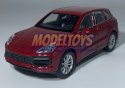 Porsche Cayenne Turbo czerwony 1:34 Welly 43773F