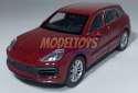 Porsche Cayenne Turbo czerwony 1:34 Welly 43773F