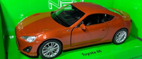 Toyota 86 pomarańczowa 1:34 Welly 43669