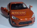 Toyota 86 pomarańczowa 1:34 Welly 43669