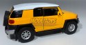 Toyota FJ Cruiser żółta 1:34 Welly 43639F