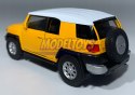 Toyota FJ Cruiser żółta 1:34 Welly 43639F