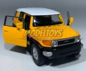 Toyota FJ Cruiser żółta 1:34 Welly 43639F