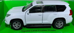 Toyota Land Cruiser Prado biała 1:34 Welly 43630F