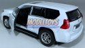 Toyota Land Cruiser Prado biała 1:34 Welly 43630F