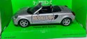 Toyota MR2 Spyder srebrna 1:34 Welly 42326F