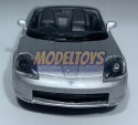 Toyota MR2 Spyder srebrna 1:34 Welly 42326F