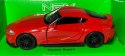 Toyota Supra czerwona 1:34 Welly 43786F