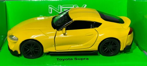 Toyota Supra żółta 1:34 Welly 43786F