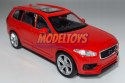 VOLVO XC 90 2015 czerwony 1:34 Welly 43688F