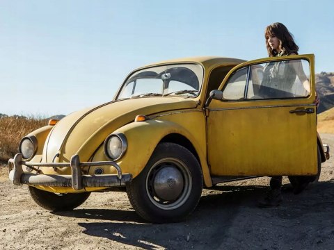 VW Beetle Bumblebee Transformers model JADA 1:24 VW Beetle Bumblebee Transformers model JADA 1:24