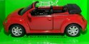 VW New Beetle Convertible red 1:34 Welly 42352F