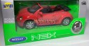 VW New Beetle Convertible red 1:34 Welly 42352F