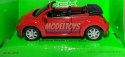 VW New Beetle Convertible red 1:34 Welly 42352F