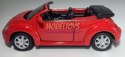 VW New Beetle Convertible red 1:34 Welly 42352F