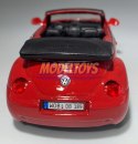 VW New Beetle Convertible red 1:34 Welly 42352F