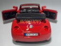 VW New Beetle Convertible red 1:34 Welly 42352F