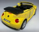 VW New Beetle Convertible yellow 1:34 Welly 42352F