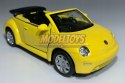 VW New Beetle Convertible yellow 1:34 Welly 42352F