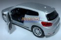 Volkswagen Scirocco srebrny 1:34 Welly 43615